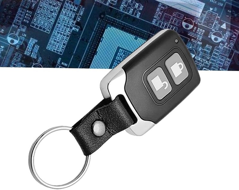 433Mhz جهاز نسخ التحكم عن بعد ذو الرمز الثابت بمفتاحين لفتح باب المرآب - Image 2